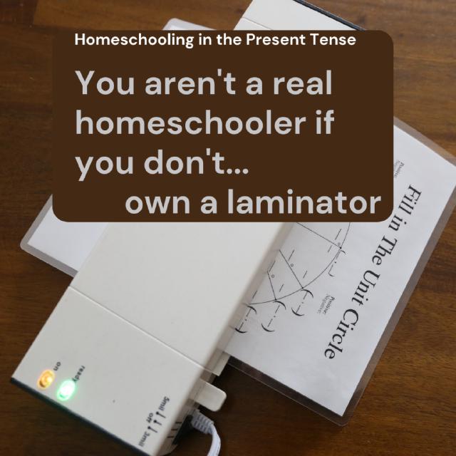 You Aren't a Real Homeschooler